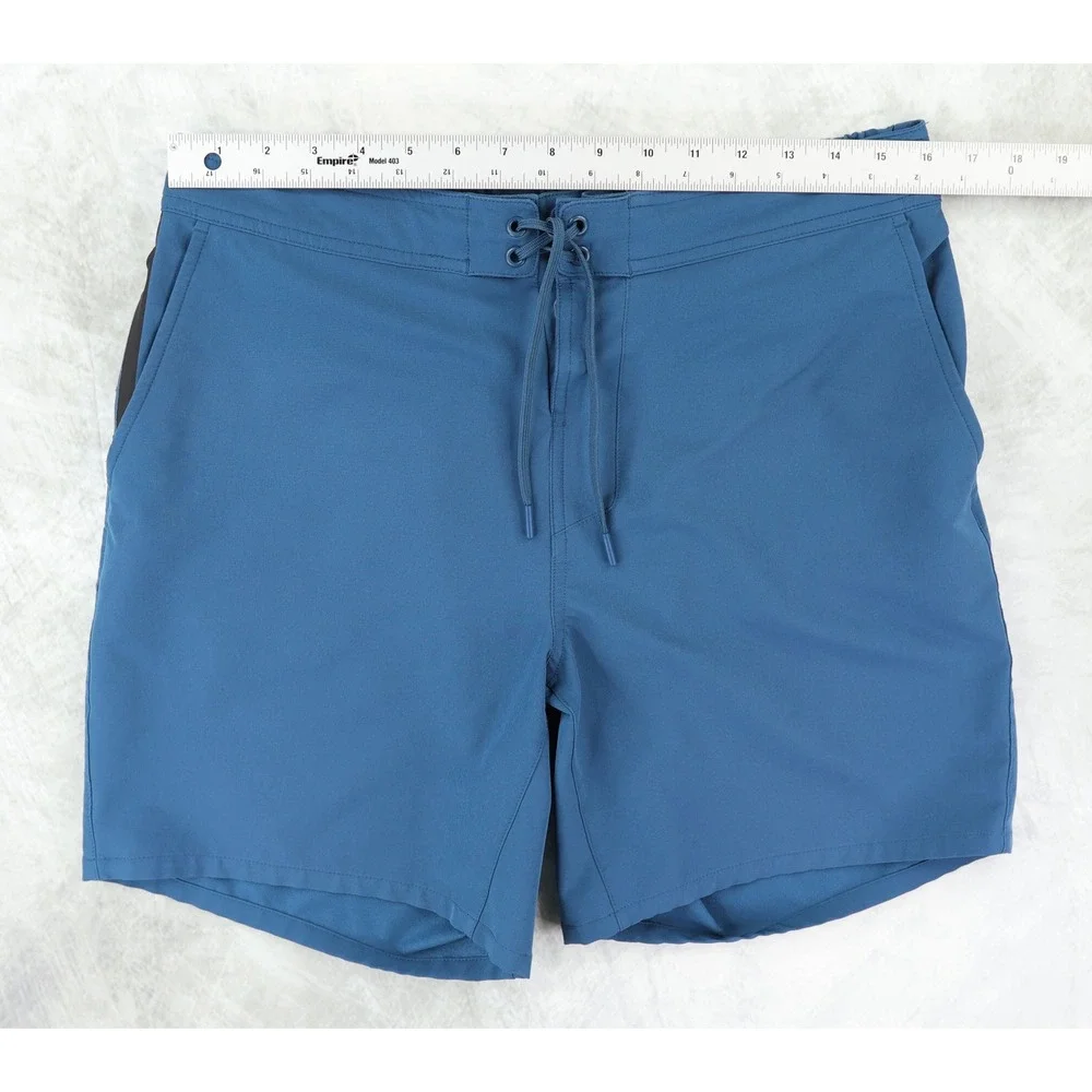 Ten Thousand Foundation Short Mens Large Blue Athletic Training Shorts 7